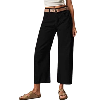 Selira – pantalon ample en mélange de coton