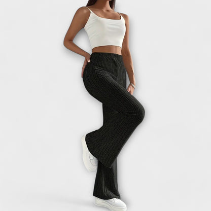 Velara – Pantalon tissé à taille élastique