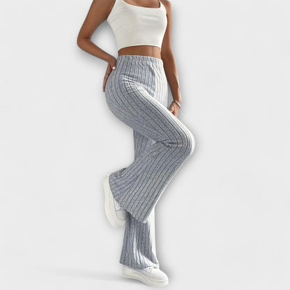 Velara – Pantalon tissé à taille élastique