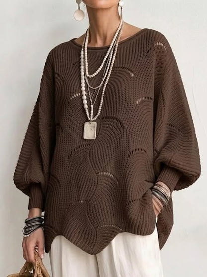 Pull Oversize Ajouré