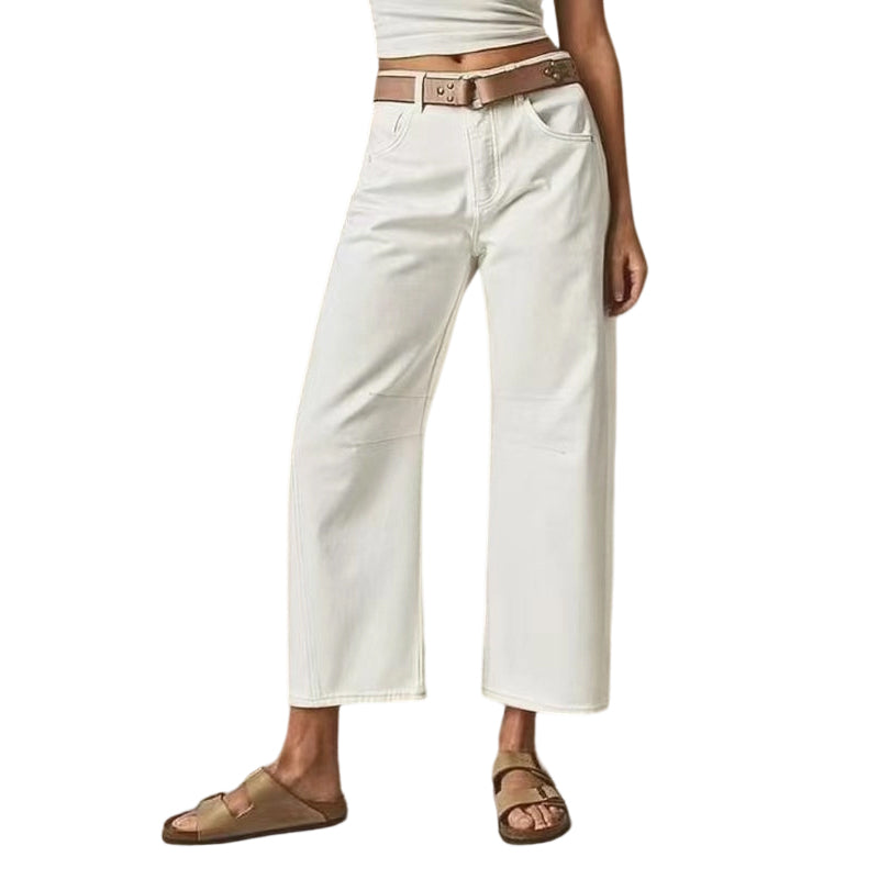 Selira – pantalon ample en mélange de coton
