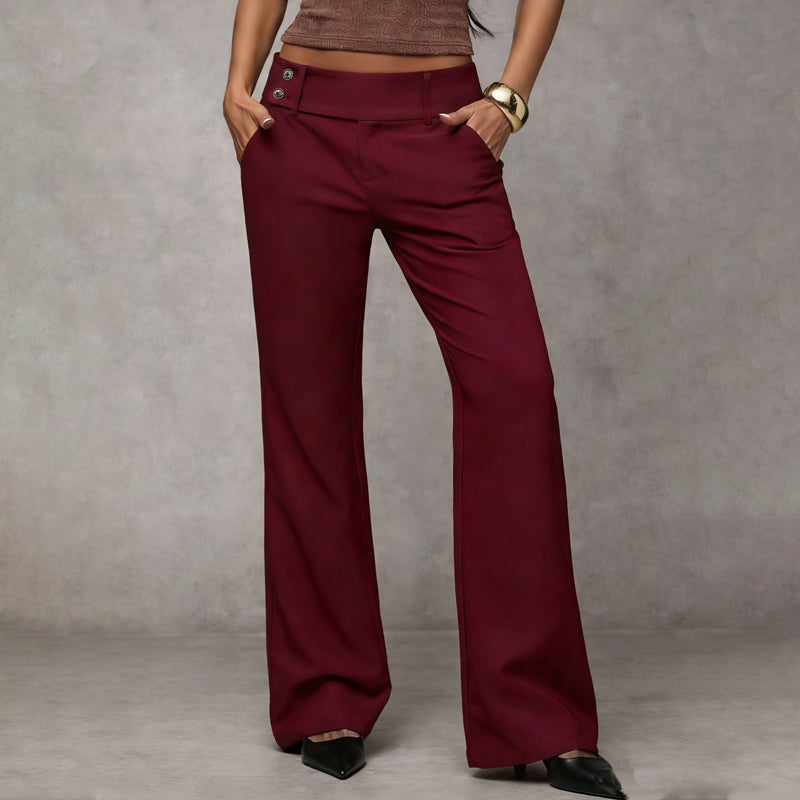 Sivara – pantalon large tissé