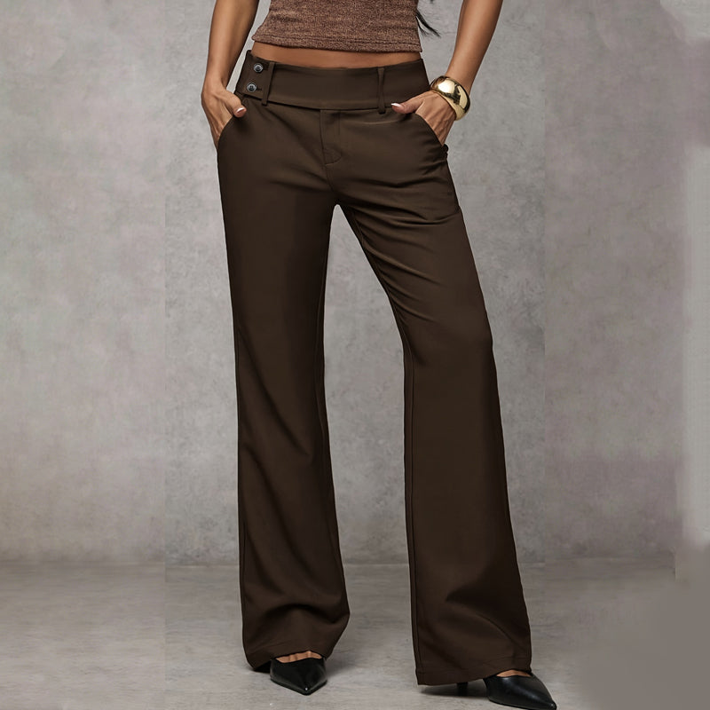 Sivara – pantalon large tissé