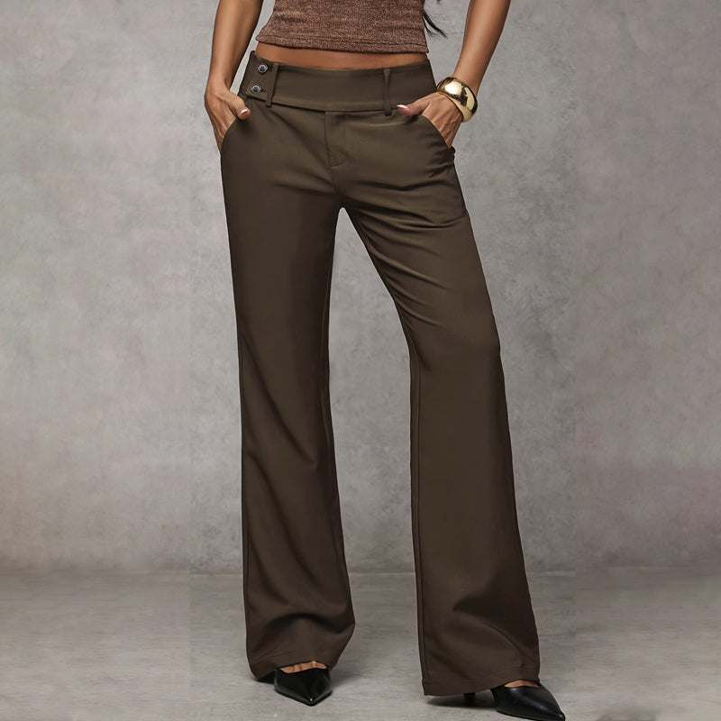 Sivara – pantalon large tissé