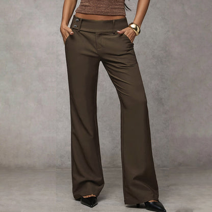 Sivara – pantalon large tissé